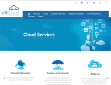 Tablet Screenshot of efficloud.com